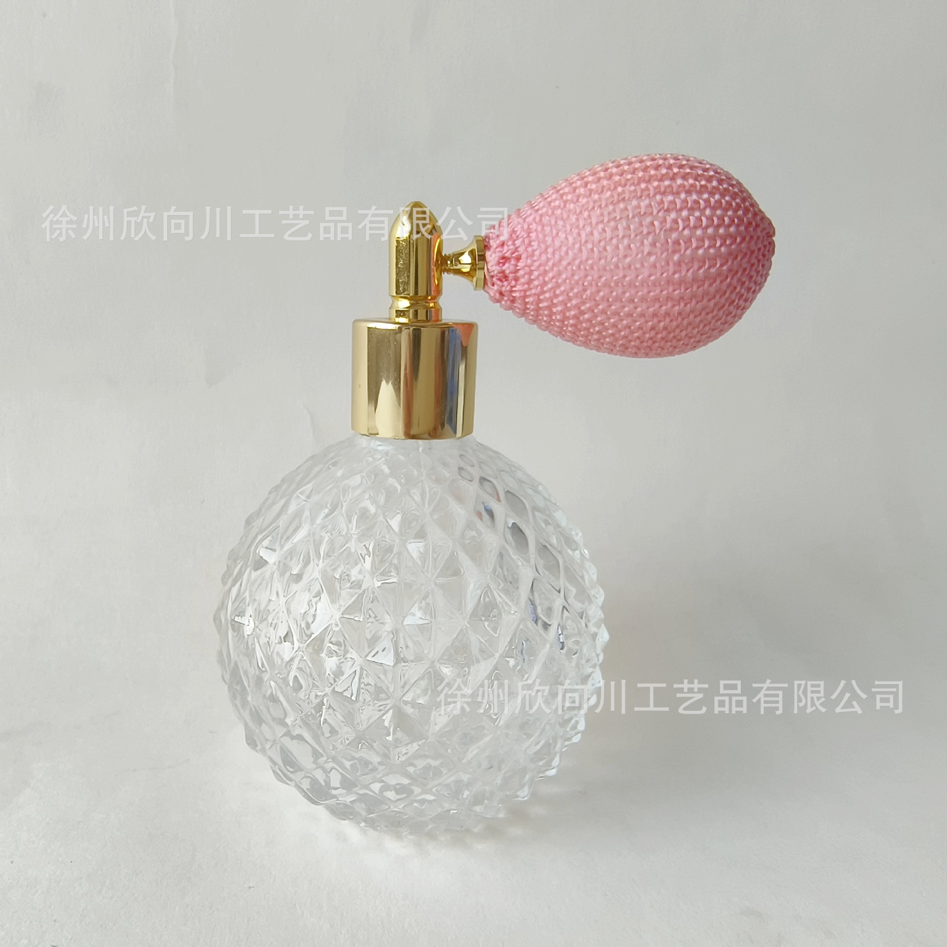 Bolsa de aire botella de spray de perfume 100mL prensa sub-botella piña aromaterapia botella de vidrio de alto grado volátil boquilla de peluquería