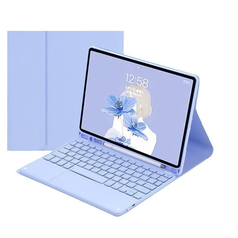Клавиатурный чехол для планшета (Xiaomi) — совместим с Pad/Redmi Pad 10,6–14", сенсорная клавиатура и защитный чехол