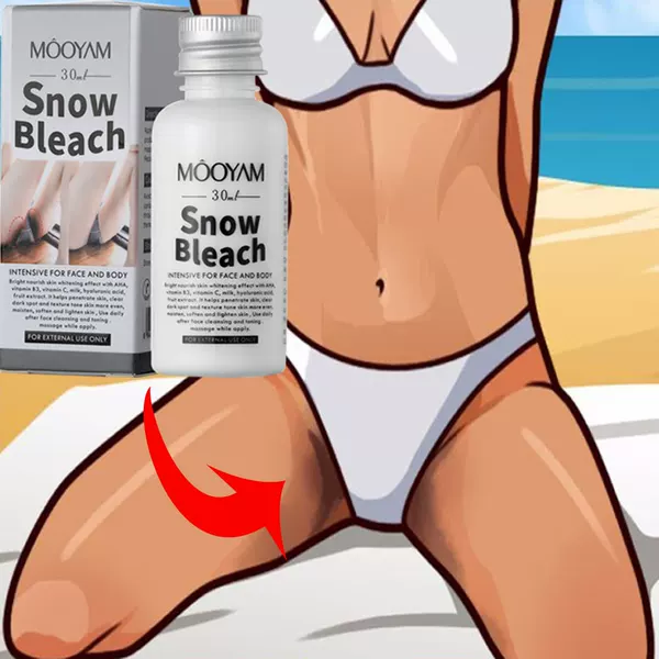 Cross-Border Snow White Private Skin Brightening Cream for Underarms and Inner Thighs, Brightening and Dark Spot Removal Cream Snow Bleach Cream