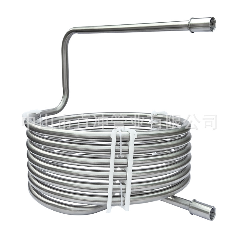 【源头厂家】不锈钢水箱盘管 304/316L 来图定螺旋换热盘管