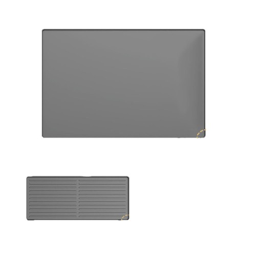 Amazon best-selling coffee machine silicone pad coffee holder with raised bar drain, detachable dining table tray storage mat