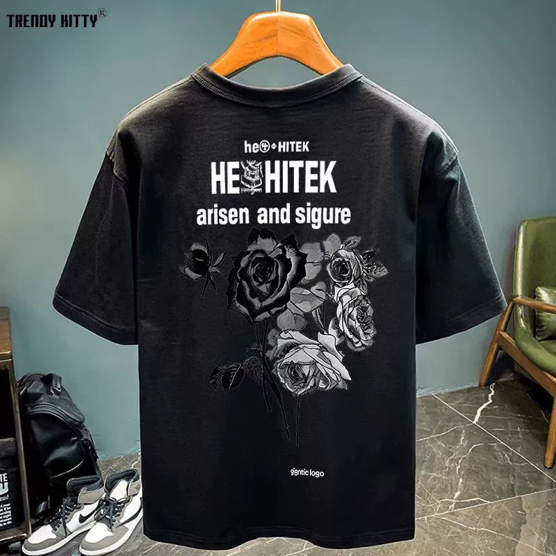 Модная сексуальная футболка с коротким рукавом и круглым вырезом, оверсайз, с коротким рукавом