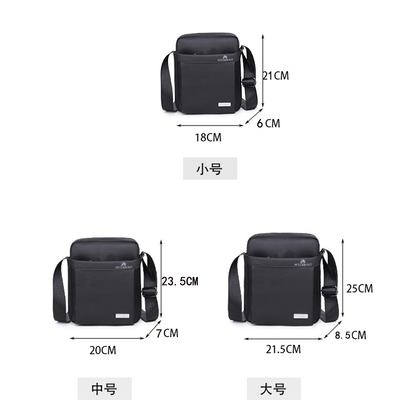 PETERBOLO / Peter Paul bolsos de hombre Oxford mochilas mochilas bolsos de lona casuales bolsos de moda