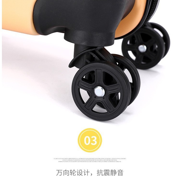 20 pulgadas maleta de dibujos animados maleta de viaje estudiante caja de tracción rueda universal contraseña caja de regalo de tendencia