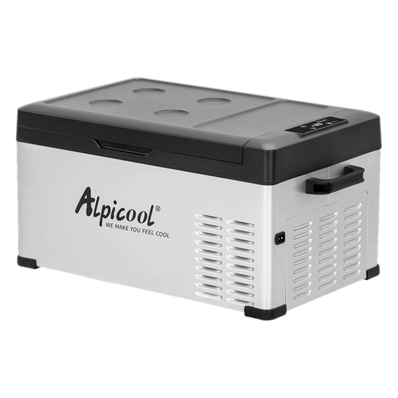 Ice Tiger Автомобильный холодильник Компрессор Охлаждение 12 В 24 В Автомобильный дом Двойное использование Охлаждение Автомобиль Быстрозамороженный Небольшой морозильник