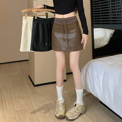 微胖大码美式辣妹半身裙女秋冬新款高腰显瘦小个子防走光包臀短裙