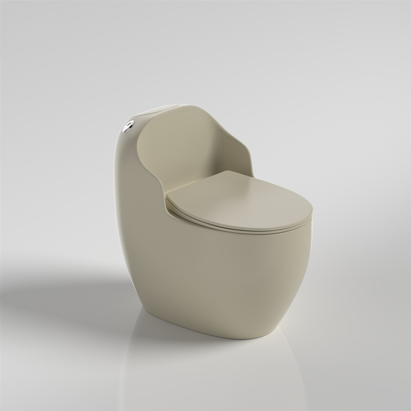 Personalización creativa personalizada inodoro interior común asiento de inodoro tipo sifón doméstico super-turbina unida color