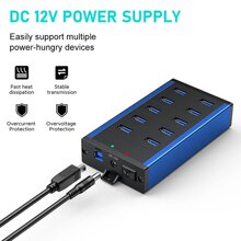 SipolarFD-602 ʮ��һ��yUSB������ ��60W�Դ�m����USB 3.0�Ų�