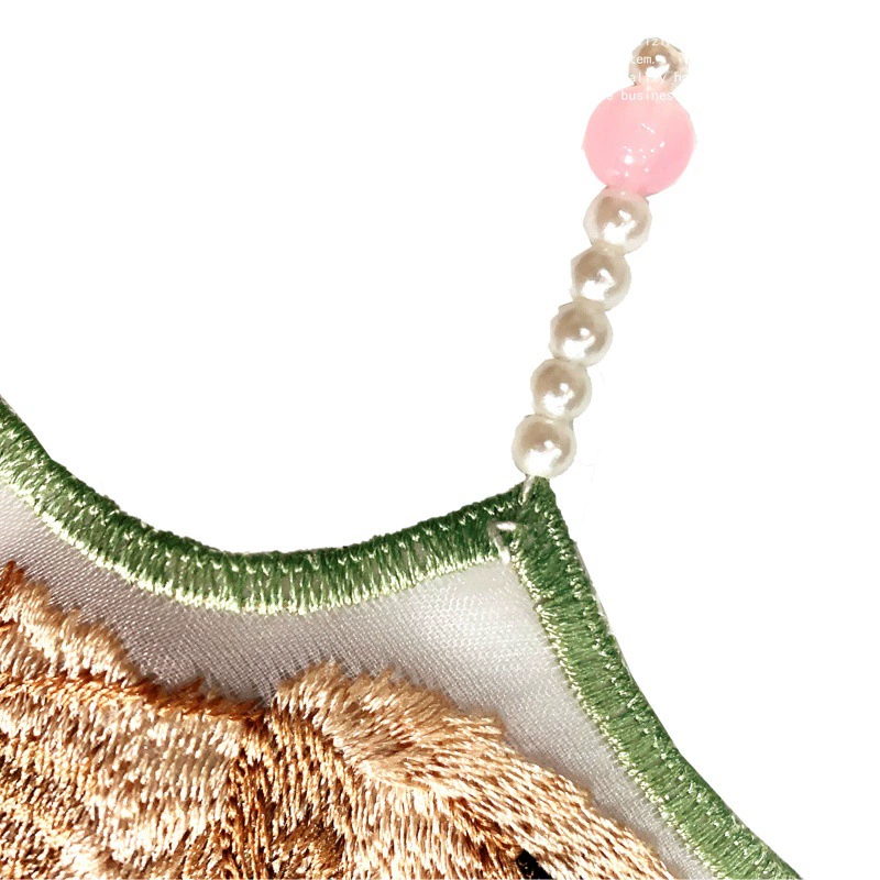 Вышитая корейская пряжа вышитая лисица вышитая Ханфу