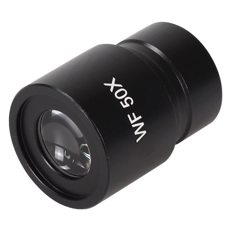 Окуляр для микроскопа Datyson WF50X, цельнометаллическая оптическая стеклянная линза, 16x, 23,2 мм