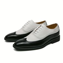 A 73931 Square Toe Leather Shoes ��ͷƤЬ ŷ���羳����ѷ