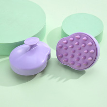 新款软硅胶洗头刷头皮刷头皮清洁止痒洗发梳头部按摩刷软胶洗发刷