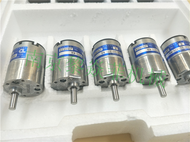 日本驰卡沙TG-47F-SG-1000-LC5-KA,24V小型马达TG-85B-BE-18-HA