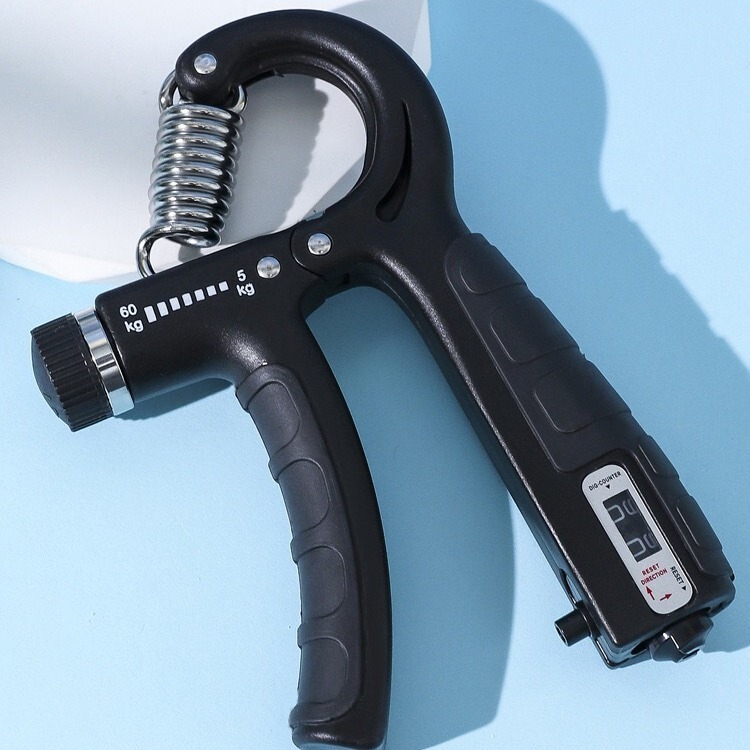 カウント握力器5-60キロフィットネス家庭用トレーニング腕力器筋肉腕力リハビリ指トレーニング器|undefined