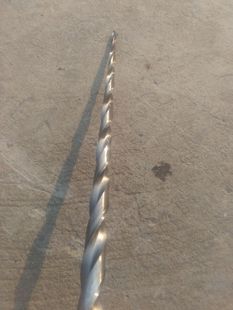 Sona Tapered Drill Bit, White Steel Extra-Long Tapered Drill Bit, Water Wood Drill, Flute Drill, Straight Handle Twist Drill, Tapered Handle