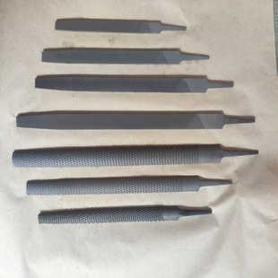 Handleless File Manufacturer Wholesale 6-16inch Flat File, Half-Round File, Triangular File, Square File, Round File, Coarse and Medium Tooth Handleless File