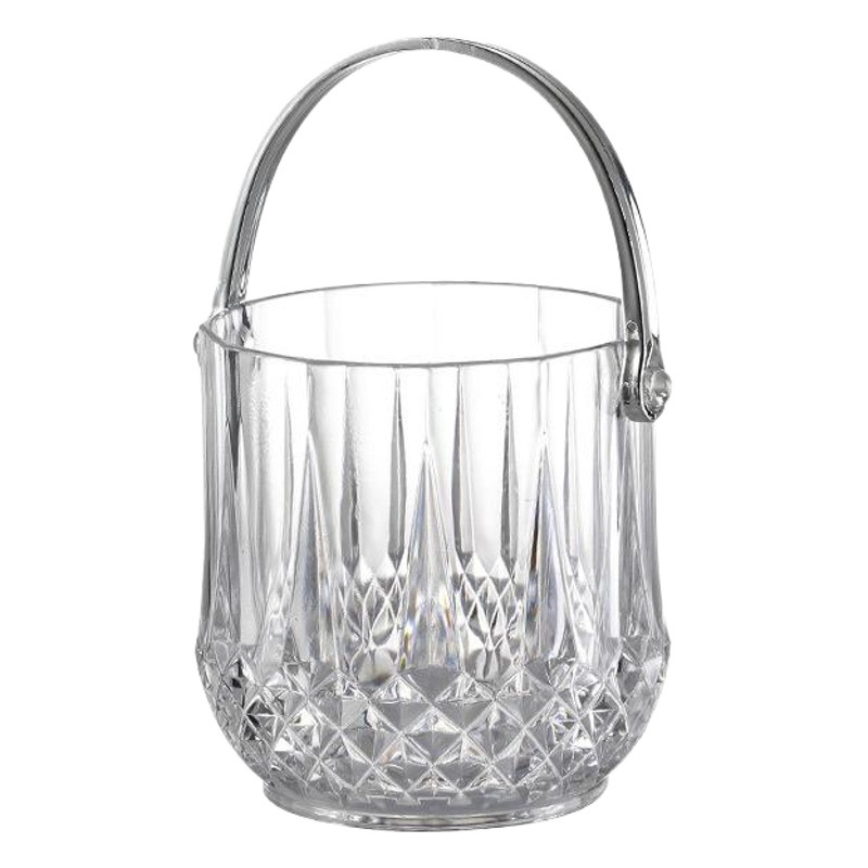 Cubo de hielo cubo bar KTV DE ALTO aspecto hogar comercial acrílico pequeño cubo de hielo Cubo de partículas de hielo Cubo de plástico para cubo de hielo