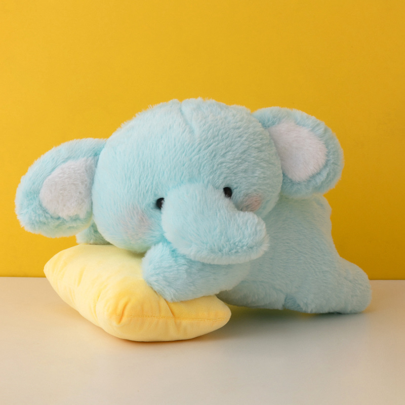 Nuevo buen día elefante juguete de peluche acompañado muñeca tranquilizadora muñeca agarrar muñeca decoración del hogar