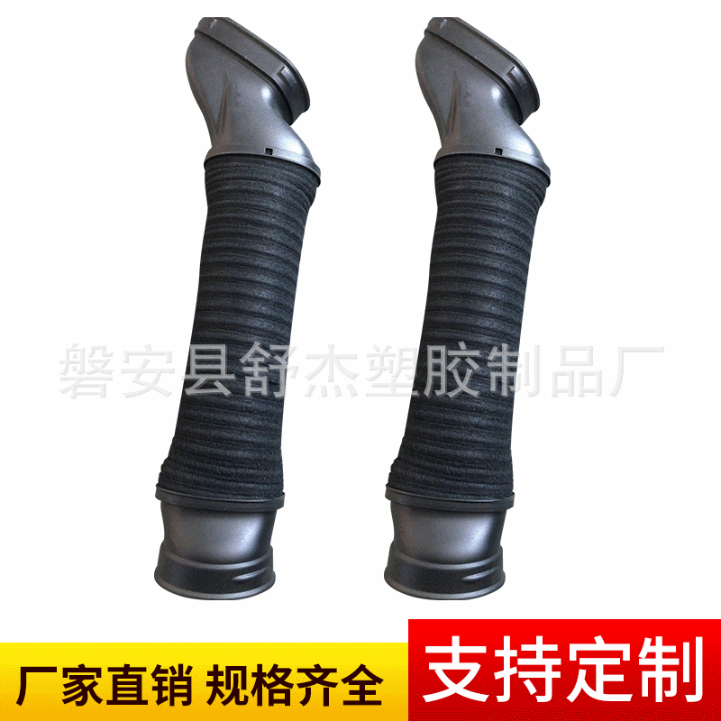 厂家供应 汽车空调排风风管 无纺布单壁波纹管 排气通风管