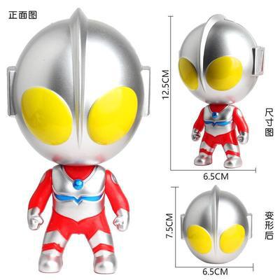 Monstruo Superman decoración de pastel adorno niño niño cumpleaños dibujos animados héroe acero dragón vestido plug-in