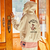 aimeewq 2021 Spring Korean Edition fresh Sweet heavy industry Embroidery The Pink Panther zipper have cash less than that is registered in the accounts coat Hoodie