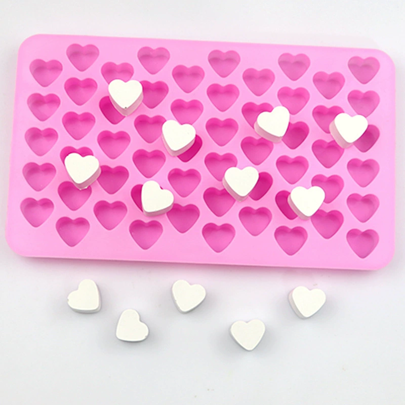 哈皮 Mini Little Love Heart -形 силиконовая шоколадная модель Softel Model Fire Paint Gravatopal Halm