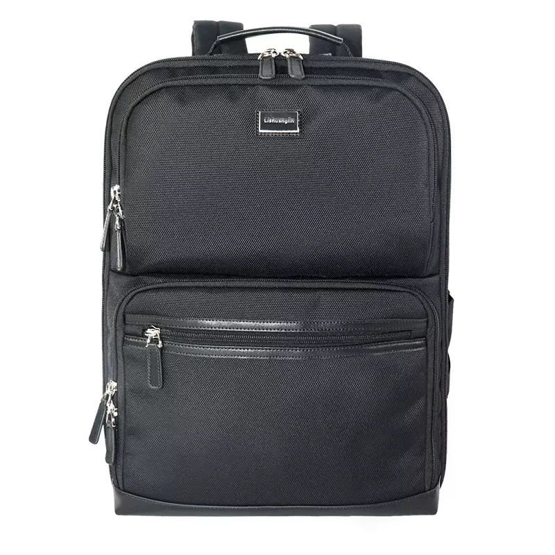 高级感轻奢双肩包商务精英高品质尼龙电脑包多口袋大容量旅行背包