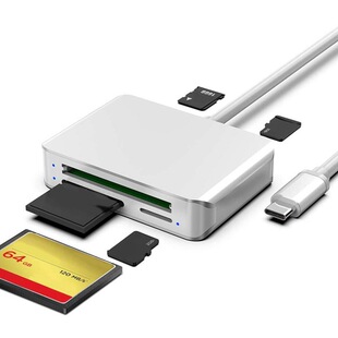 1�� ��ɫ ABS Type-C�x����USB3.0���һCF/SD/M2/TF�x����5Gbps