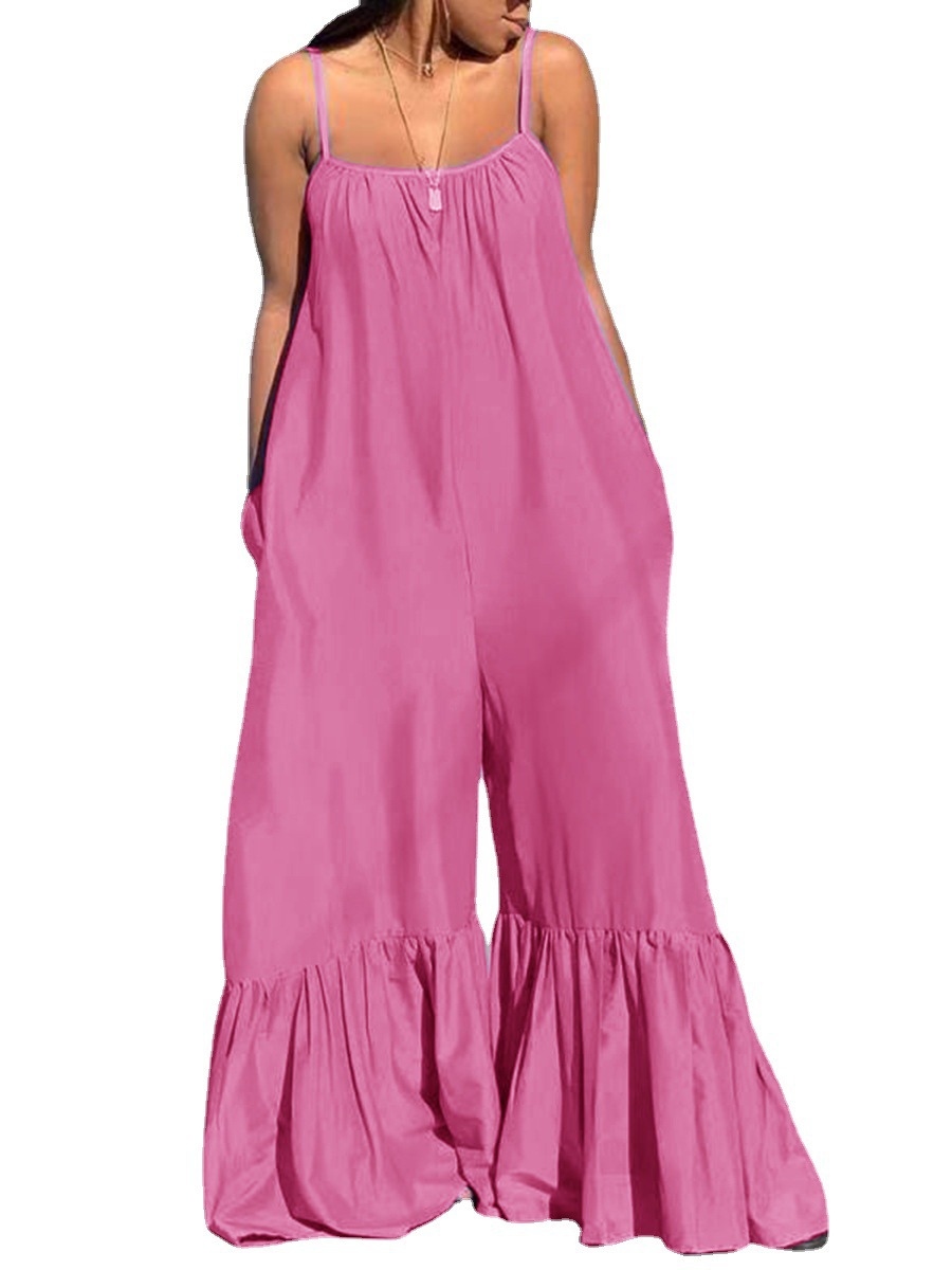 Women's Daily Streetwear Solid Color Full Length Jumpsuits display picture 3