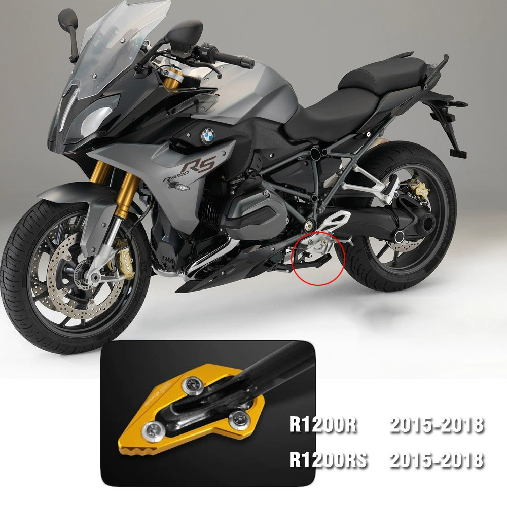 Подходит для модификации мотоцикла BMW R1200RS 2015-2019 и увеличенной подставки для ног с ЧПУ.
