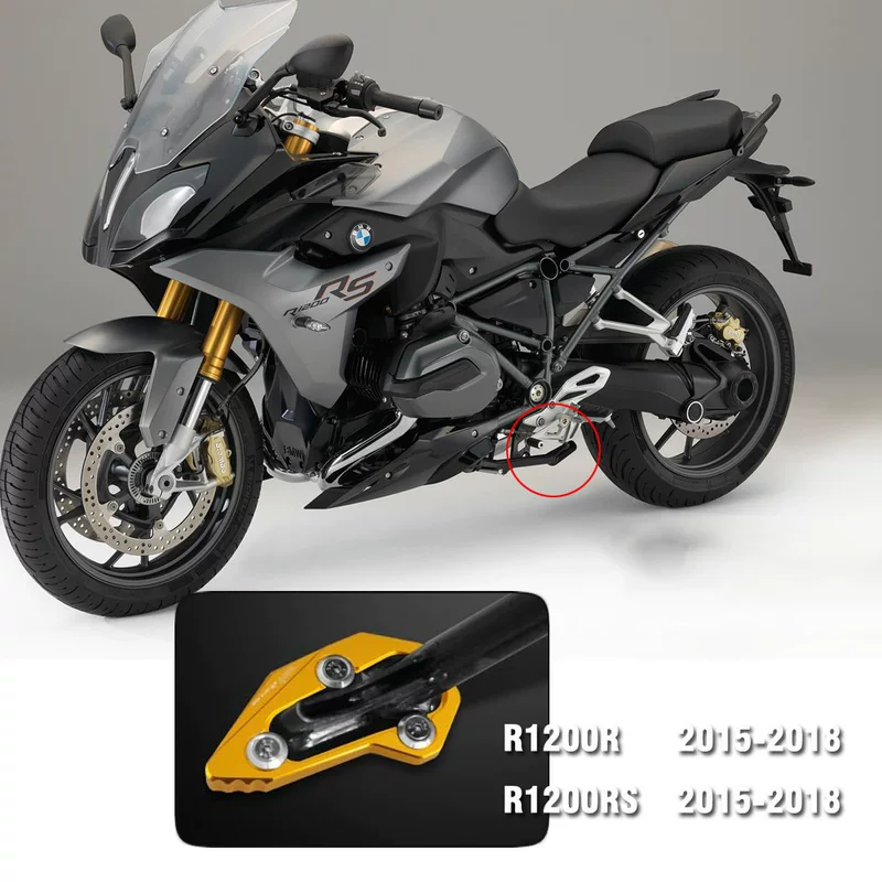 Подходит для модификации мотоцикла BMW R1200RS 2015-2019 и увеличенной подставки для ног с ЧПУ.