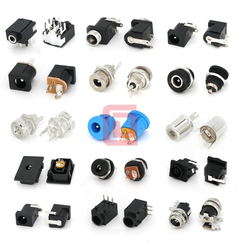 批发DC母座DC005电源插座DC-002025M016直流插座017多种DC插座