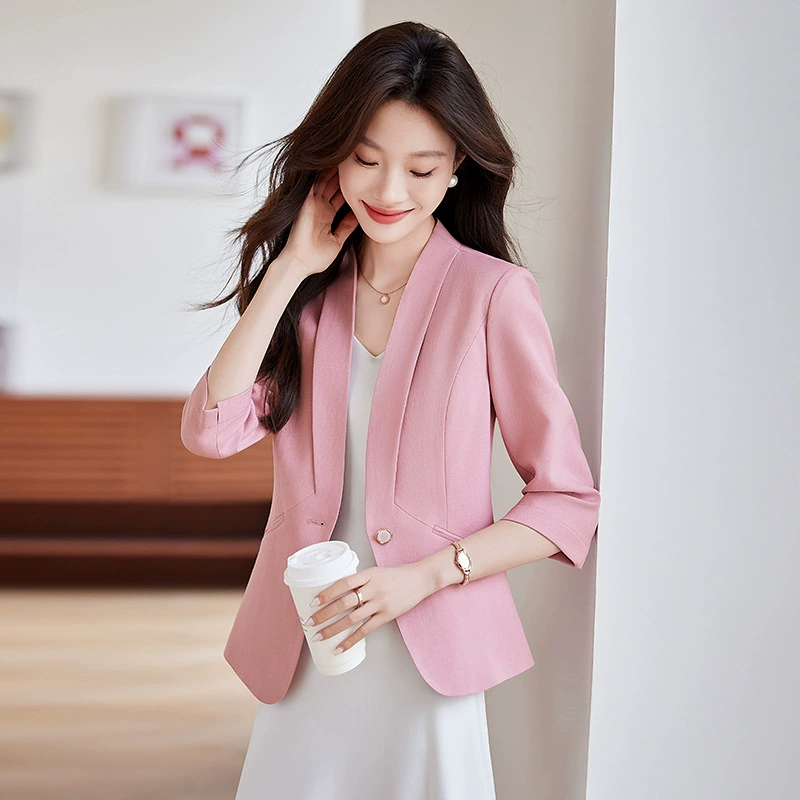 Summer thin classic suit jacket, high-end