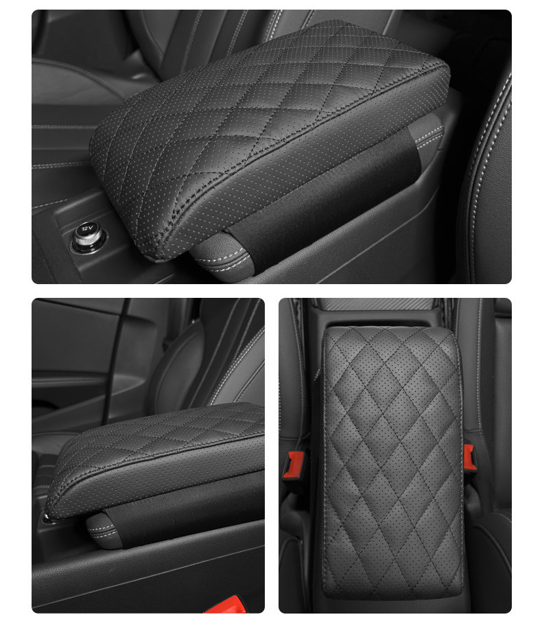 Volkswagen central armrest box pad for Magotan, Sagitar, Tayron, car armrest box heightening pad, in-car armrest pad