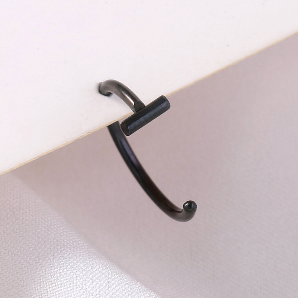 personality exaggerated nose nail with ball piercing stainless steel lip ring lip nail piercing acce