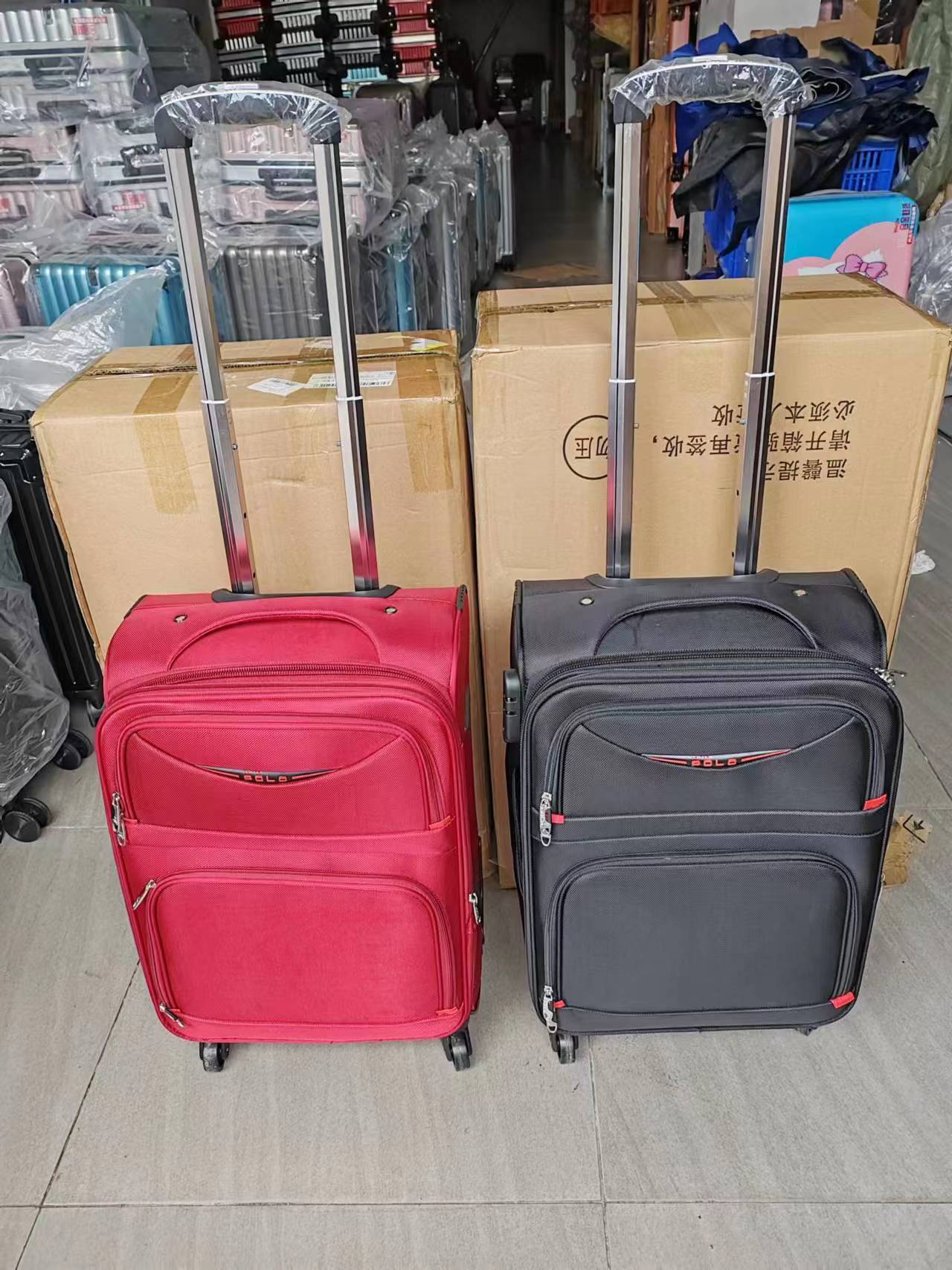 Oxford cloth waterproof trolley case for...