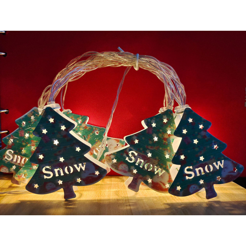 越境LED販売 クリスマスライトストリング 鉄製シリーズ サンタクロース トナカイ 雪だるま アルパカ クリスマスツリー キャンドル|undefined