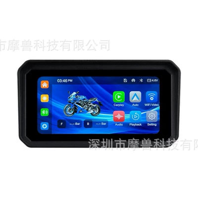 Wireless Carplay/Android Auto: Motorcycle driving recorder