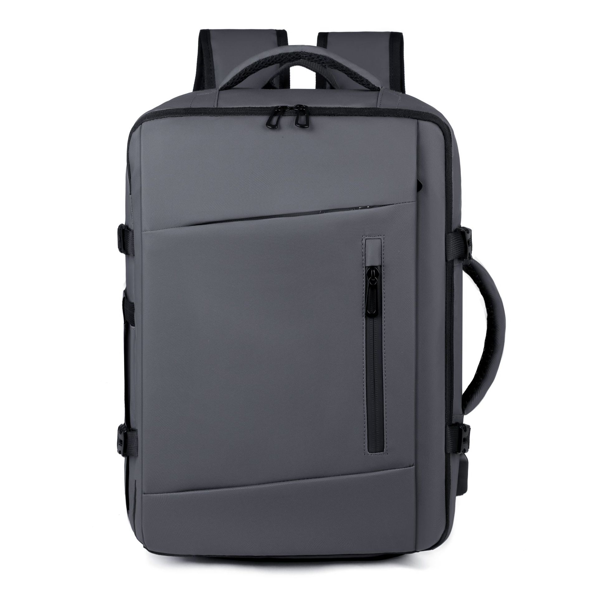Cross-Border Expandable Double-Shoulder Short Bag Dry-Wet Separation Multi-Functional Backpack Large Capacity Business_voghion.com