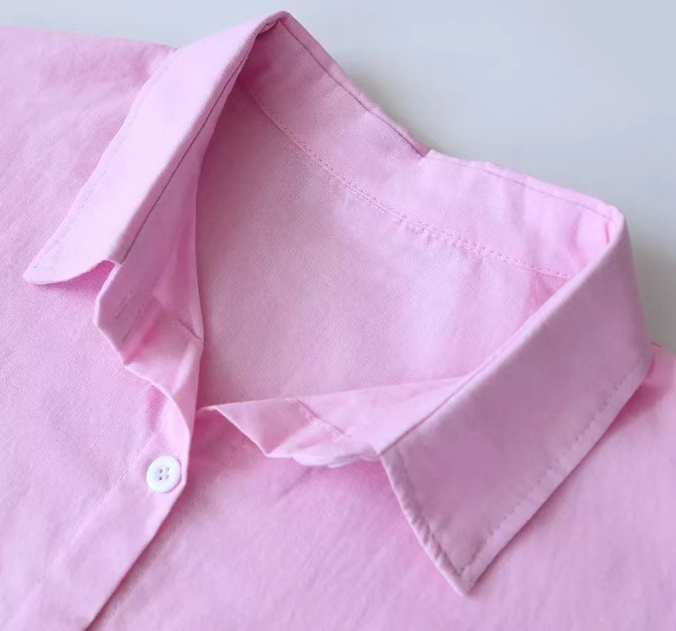216g Weight Long Sleeve Sleeve Length 95% and above, Cotton, Cotton and Linen Fabric Type Leisure Suit Sets Type Casual, Home, Sports Occasion Shirt Collar Neckline Pocket Function Regular Fit Fit Type Solid Color Pattern 2025 Spring and Summer Season Women's, Adults Gender Temperament Commuter, British Style Style Amazon Women's 2-Piece Retro Plus Size 2025 Cotton And Linen Shirt Outfit High Waist Loose Trousers 21