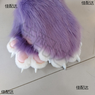 Beast claw can be fursuit color gloves cos cat claw claw products a pair of super cute super cute