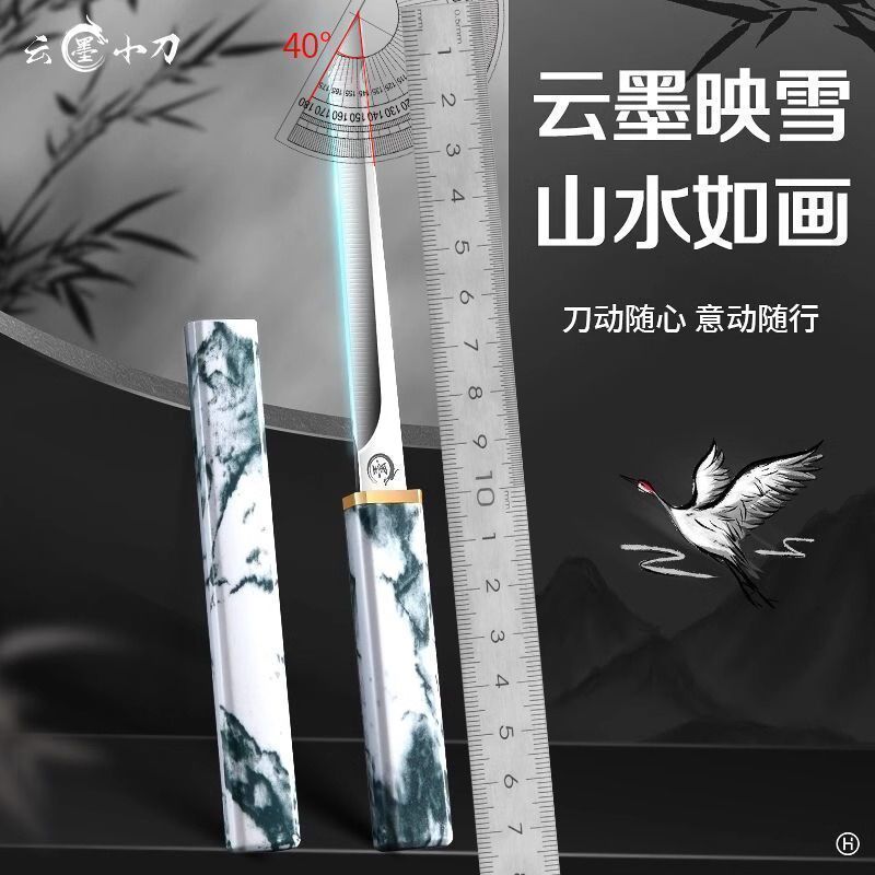 【送料無料】Yunmo フルーツナイフ 家庭用ナイフ 鋭利な高硬度ナイフ ポータブルモンゴルハンドハンドル肉ナイフ インターネットセレブ|undefined