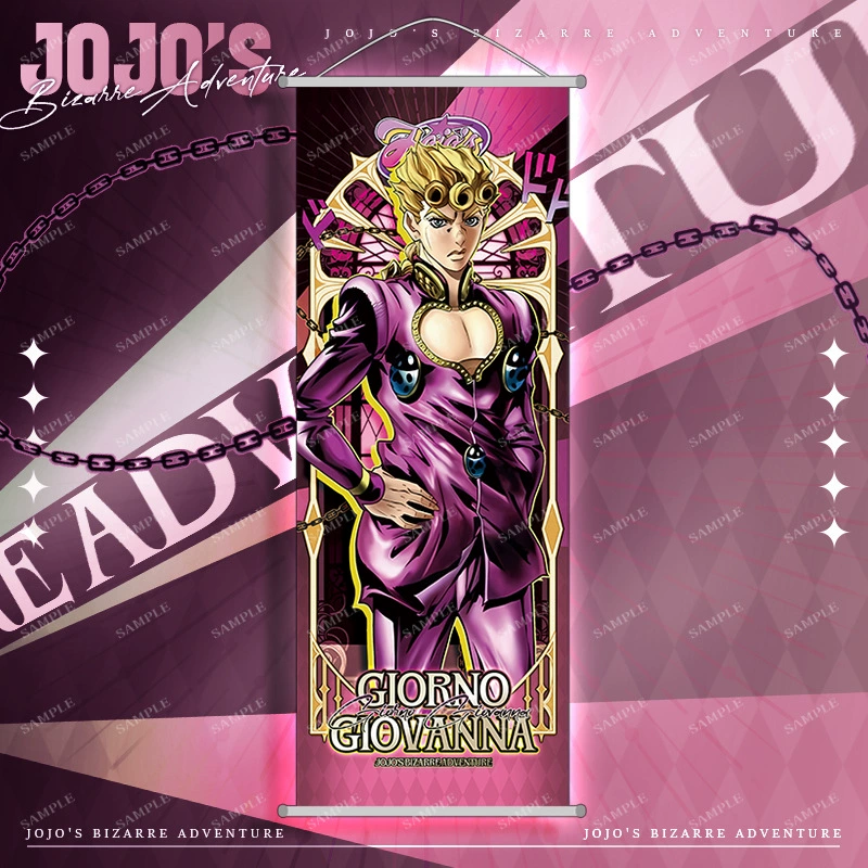 Картина-подвеска JOJO анимация Новый Джотаро Куджо Джобана Брандо подвесная картина постер