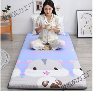 Mattress Soft Cushion Student Dormitory Single Bed Mattress Home Tatami Sleeping Mat Floor Mat Quilt Sponge Mat Autumn Style