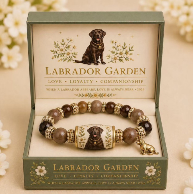 Labrador, German Shepherd, Crystal Handmade Beaded Bracelet, Highland Cow, Coffee Cat, Animal-Loving Group Support Bracelet Labrador, German Shepherd, Crystal Handmade Beaded Bracelet, Highland Cow, Coffee Cat, Animal-Loving Group Support Bracelet