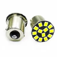 Автомобиль светодиодный указатель поворота 1156 1157 2835 13SMD фонарь заднего хода мотоцикл стоп-сигнал задний фонарь