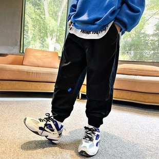 Boys' Pants Autumn Children's Sports Pants Big Children's Autumn Casual Pants Trousers Spring and Autumn New Children's Wear Trendy