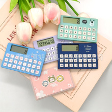 文具创意薄卡片式计算器迷你少女心可爱小黄人计算器便携小计