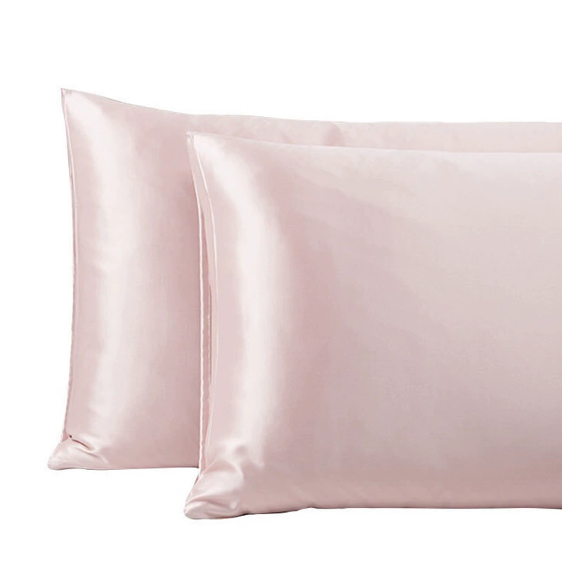 Элитная двусторонняя шелковая наволочка с молнией