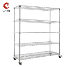 五层电商快递仓库分拣车移动带轮货架置物架物流台车拣货车周转车